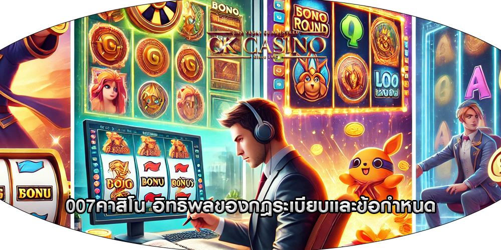 007คาสิโน อิทธิพลของกฎระเบียบและข้อกำหนด