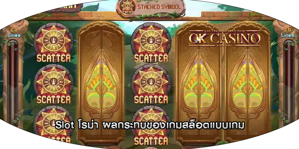 Slot โรม่า ผลกระทบของเกมสล็อตแบบเกม