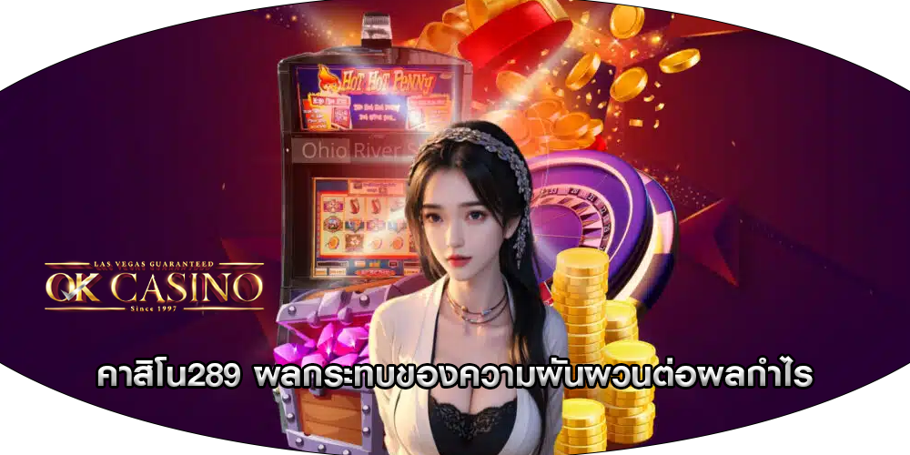 คาสิโน289 ผลกระทบของความผันผวนต่อผลกำไร