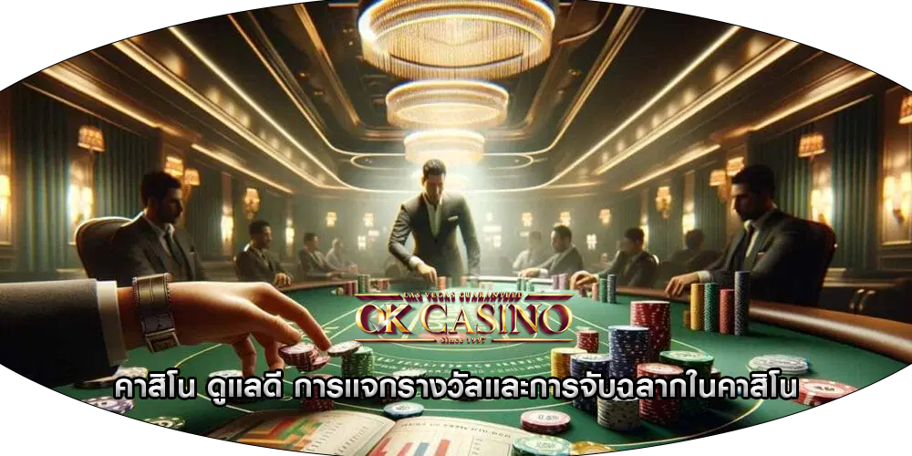คาสิโน ดูแลดี การแจกรางวัลและการจับฉลากในคาสิโน