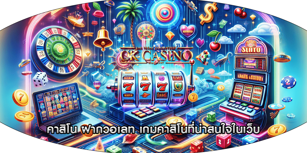 คาสิโน ฝากวอเลท เกมคาสิโนที่น่าสนใจในเว็บ