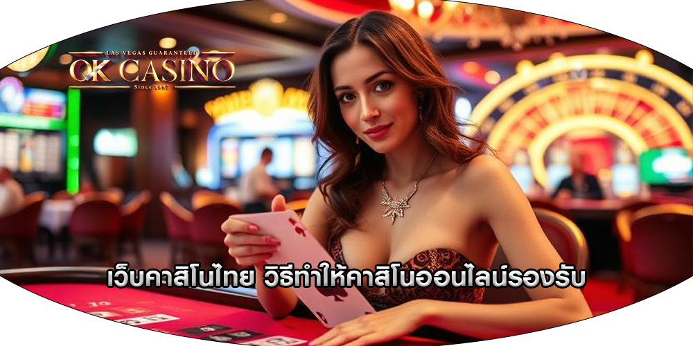 เว็บคาสิโนไทย วิธีทำให้คาสิโนออนไลน์รองรับ