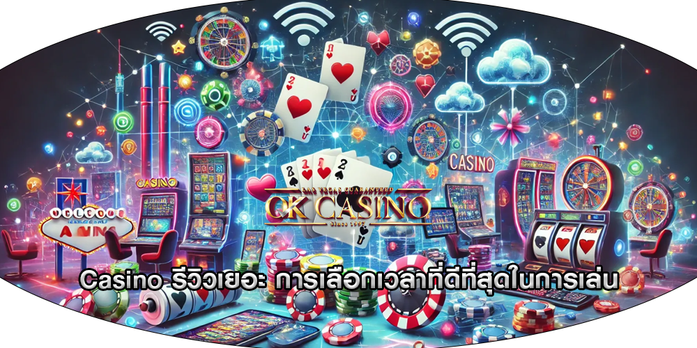 Casino รีวิวเยอะ การเลือกเวลาที่ดีที่สุดในการเล่น