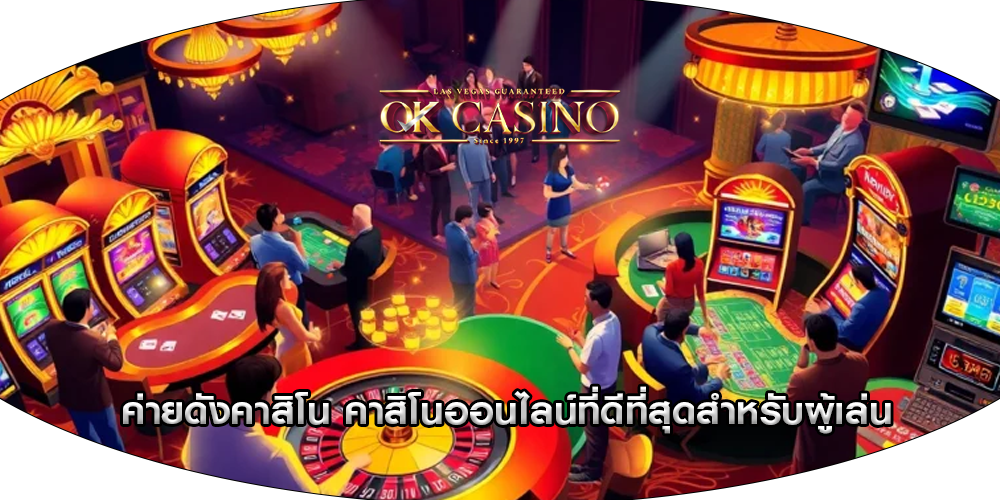 ค่ายดังคาสิโน คาสิโนออนไลน์ที่ดีที่สุดสำหรับผู้เล่น