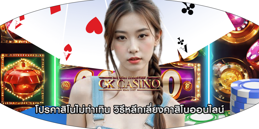โปรคาสิโนไม่ทำเทิน วิธีหลีกเลี่ยงคาสิโนออนไลน์