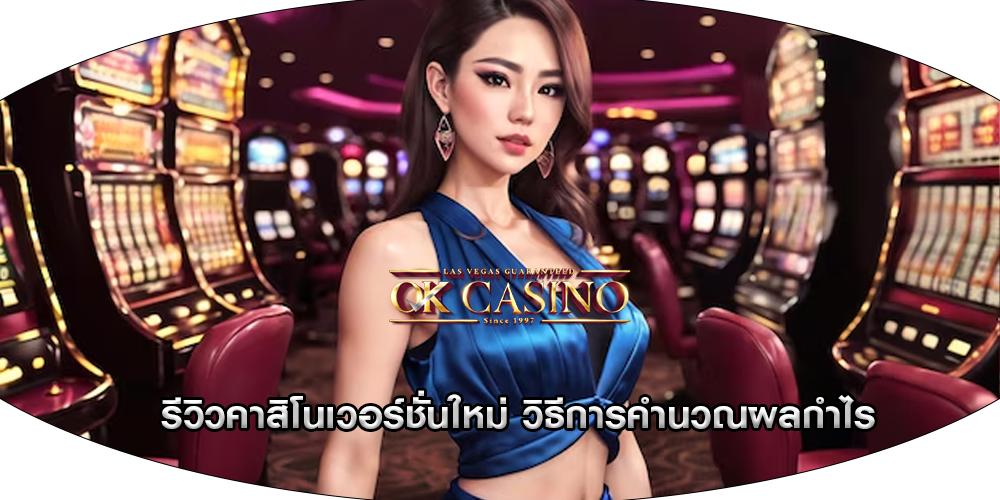 รีวิวคาสิโนเวอร์ชั่นใหม่ วิธีการคำนวณผลกำไร