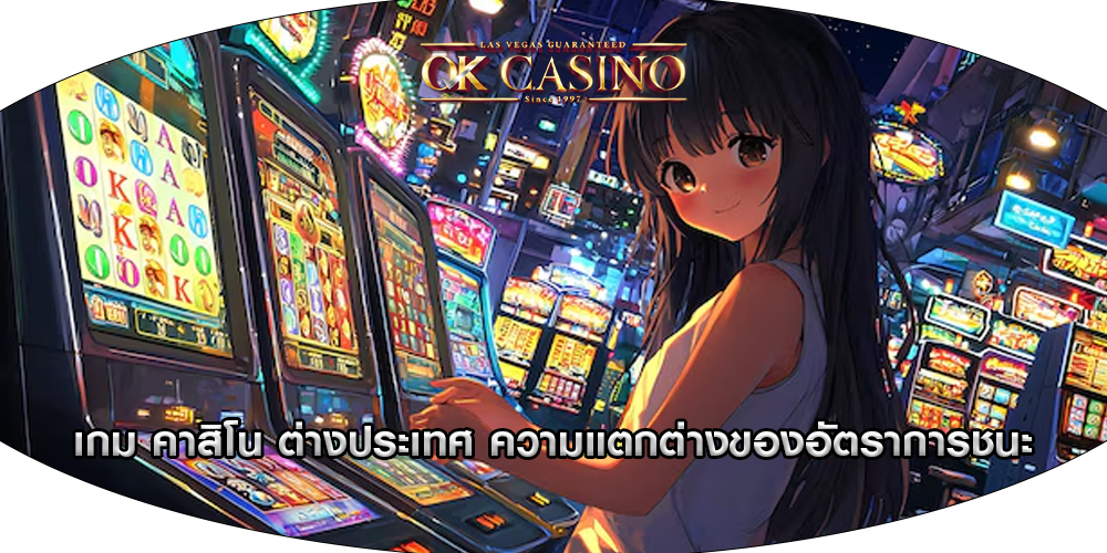 เกม คาสิโน ต่างประเทศ ความแตกต่างของอัตราการชนะ