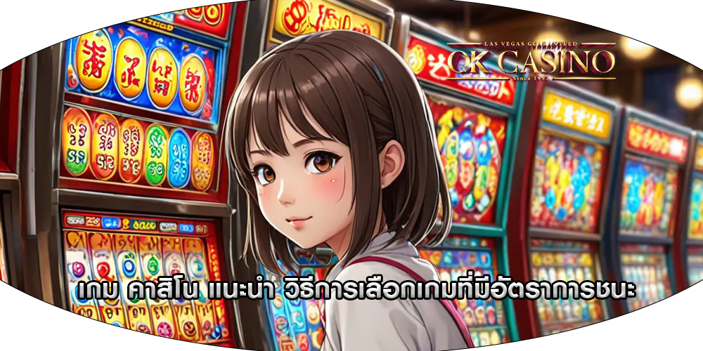 เกม คาสิโน แนะนำ วิธีการเลือกเกมที่มีอัตราการชนะ