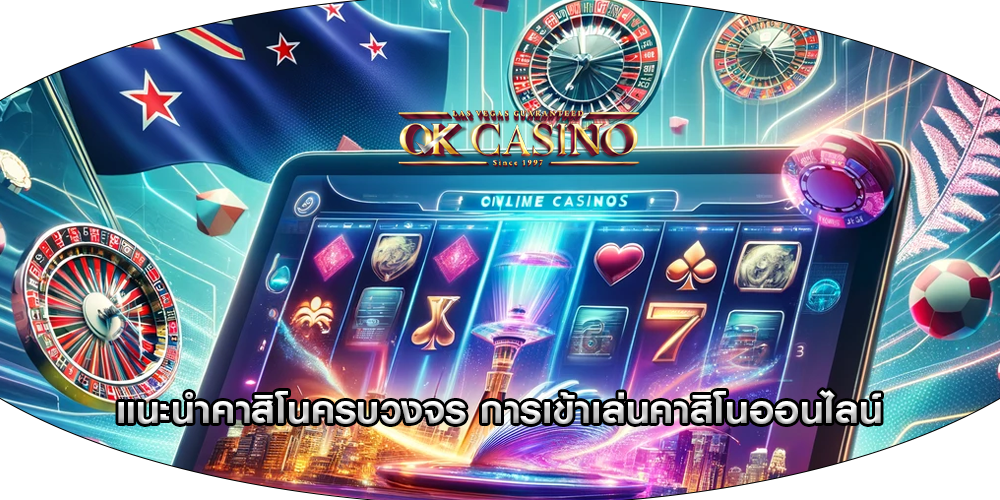 แนะนำคาสิโนครบวงจร การเข้าเล่นคาสิโนออนไลน์