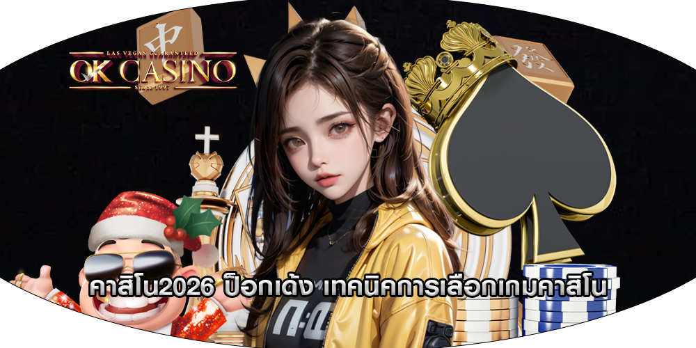 คาสิโน2026 ป็อกเด้ง เทคนิคการเลือกเกมคาสิโน